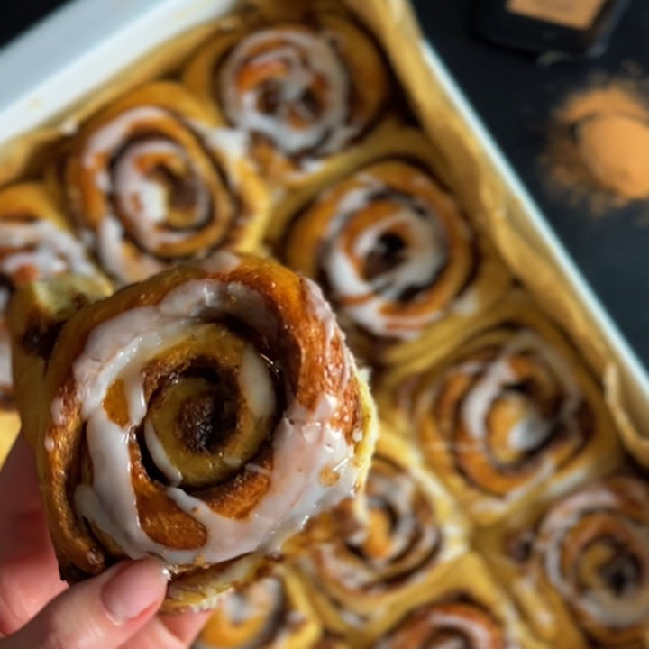 Sticky Cinnamon Rolls with True Cinnamon