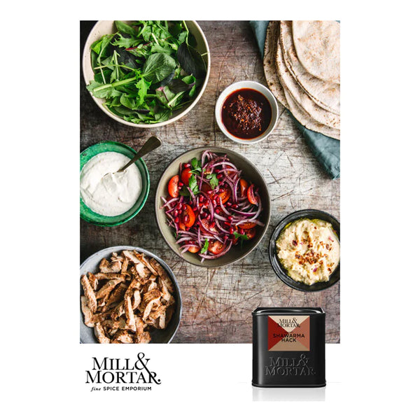 Shawarma Hack recipe card – Mill & Mortar EU
