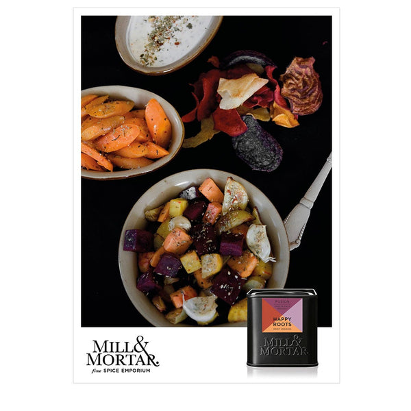 Happy Roots recipe card – Mill & Mortar EU